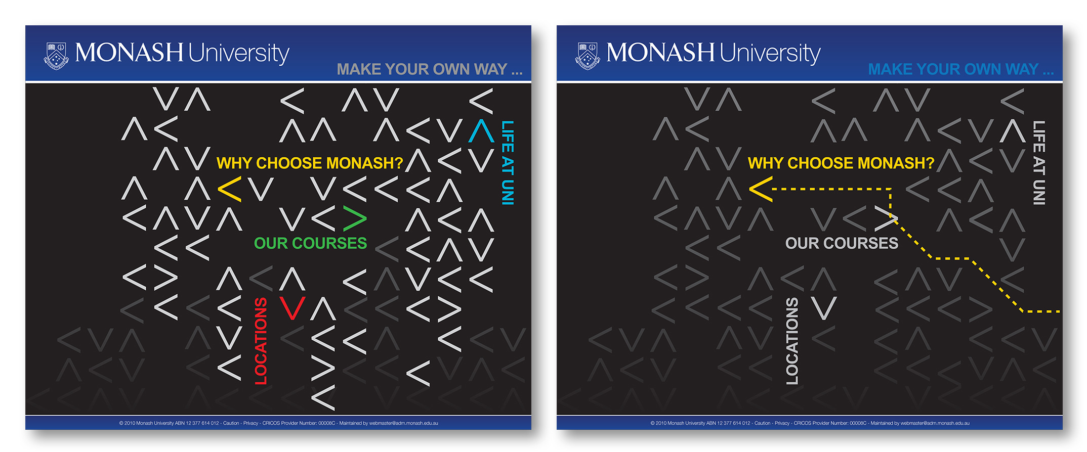 Homescreen - Look at Monash